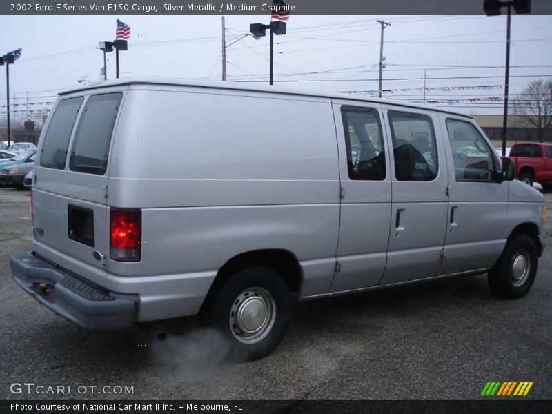 Silver Metallic / Medium Graphite 2002 Ford E Series Van E150 Cargo