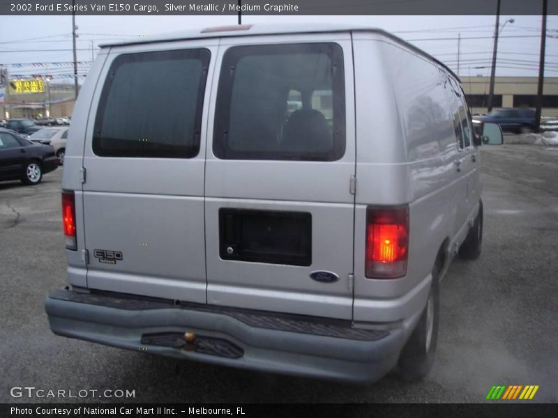 Silver Metallic / Medium Graphite 2002 Ford E Series Van E150 Cargo