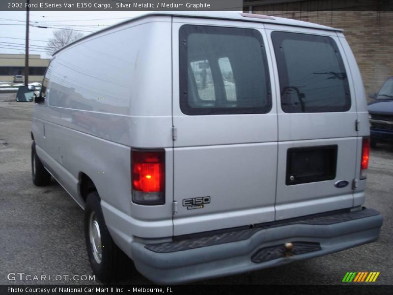 Silver Metallic / Medium Graphite 2002 Ford E Series Van E150 Cargo