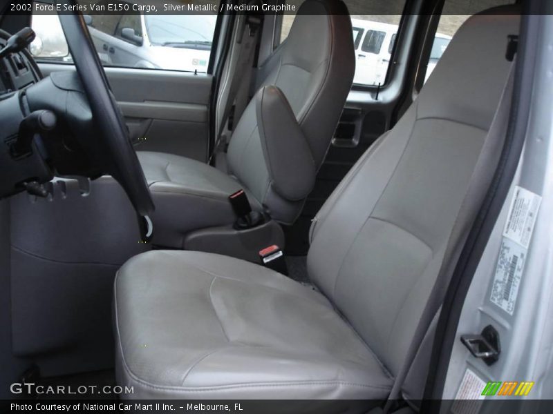 Silver Metallic / Medium Graphite 2002 Ford E Series Van E150 Cargo