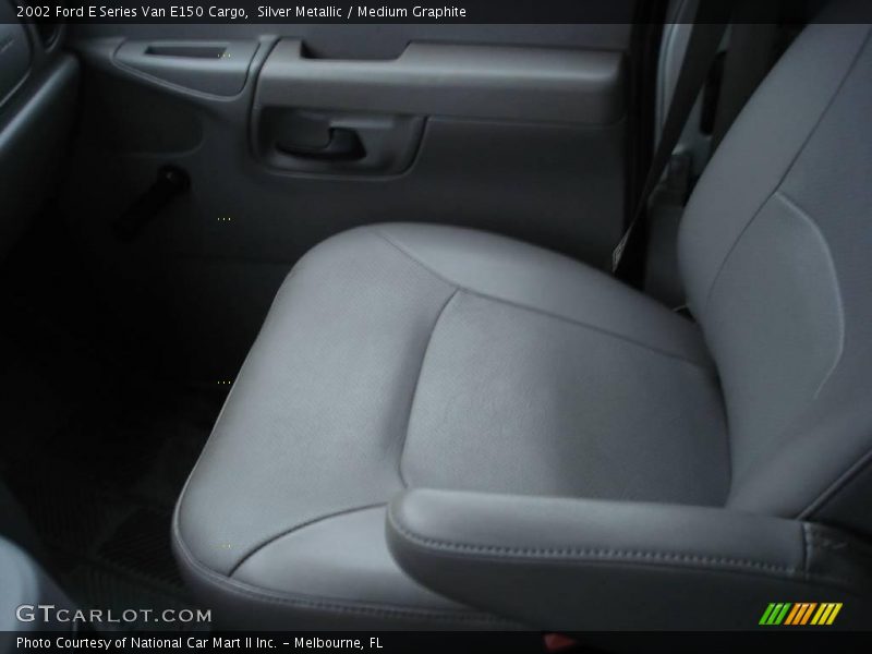 Silver Metallic / Medium Graphite 2002 Ford E Series Van E150 Cargo