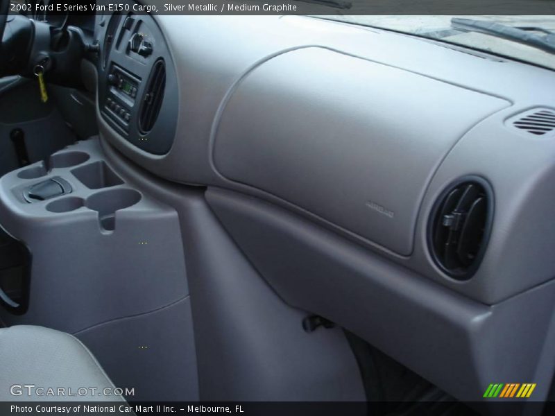 Silver Metallic / Medium Graphite 2002 Ford E Series Van E150 Cargo