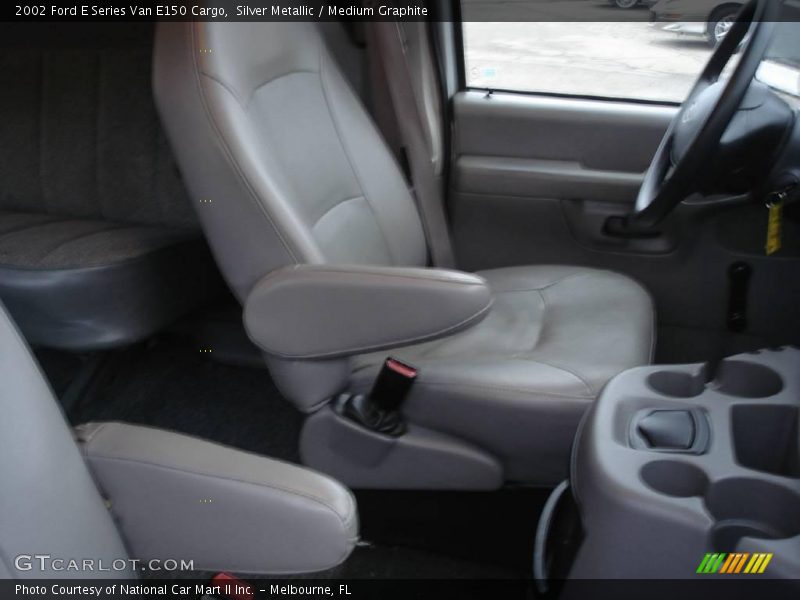 Silver Metallic / Medium Graphite 2002 Ford E Series Van E150 Cargo
