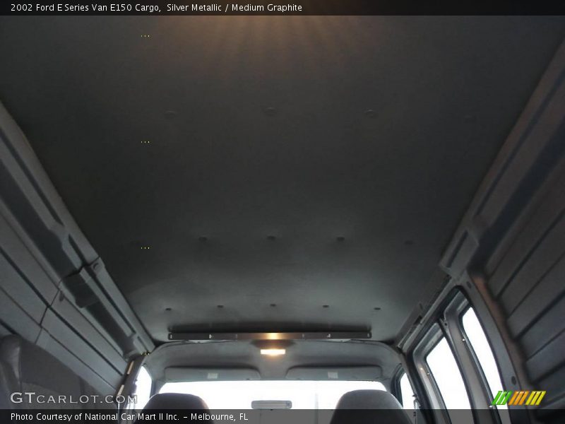 Silver Metallic / Medium Graphite 2002 Ford E Series Van E150 Cargo
