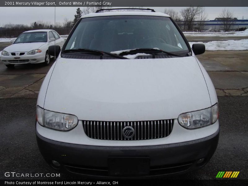 Oxford White / Portland Gray 2001 Mercury Villager Sport