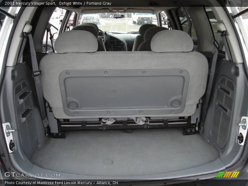 Oxford White / Portland Gray 2001 Mercury Villager Sport