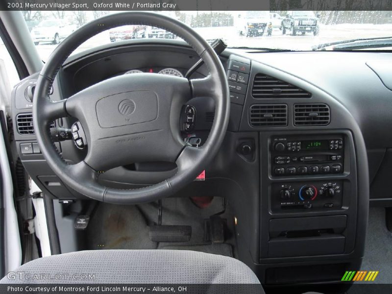 Oxford White / Portland Gray 2001 Mercury Villager Sport