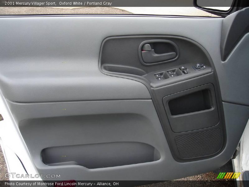 Oxford White / Portland Gray 2001 Mercury Villager Sport