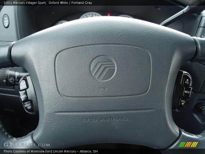 Oxford White / Portland Gray 2001 Mercury Villager Sport