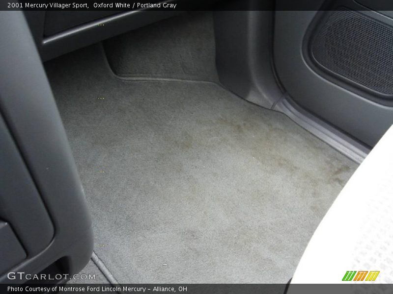 Oxford White / Portland Gray 2001 Mercury Villager Sport
