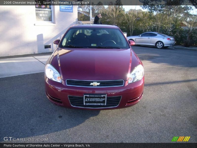 Sport Red Metallic / Ebony Black 2006 Chevrolet Impala LS