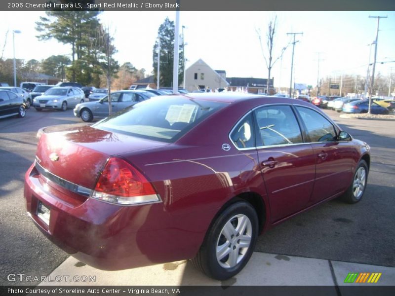 Sport Red Metallic / Ebony Black 2006 Chevrolet Impala LS