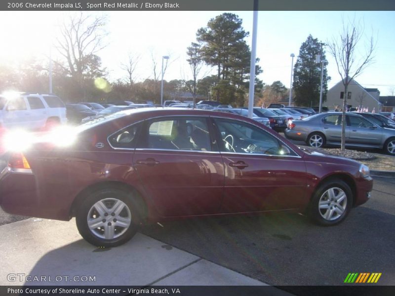 Sport Red Metallic / Ebony Black 2006 Chevrolet Impala LS