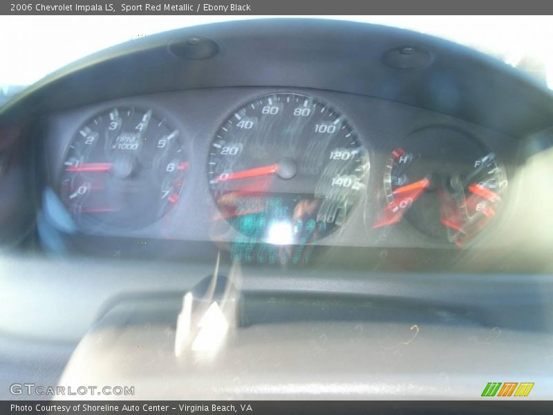 Sport Red Metallic / Ebony Black 2006 Chevrolet Impala LS