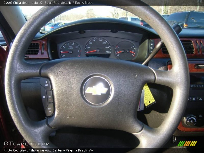Sport Red Metallic / Ebony Black 2006 Chevrolet Impala LS