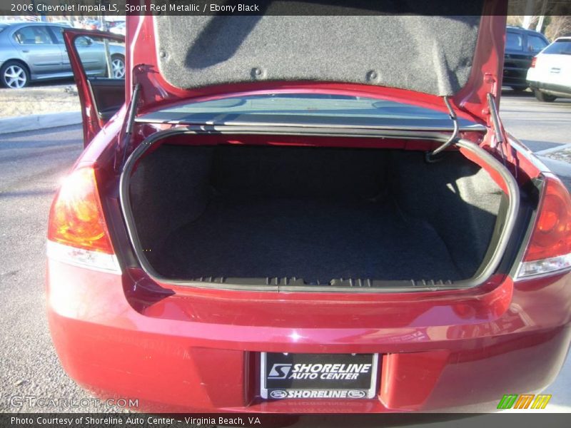 Sport Red Metallic / Ebony Black 2006 Chevrolet Impala LS