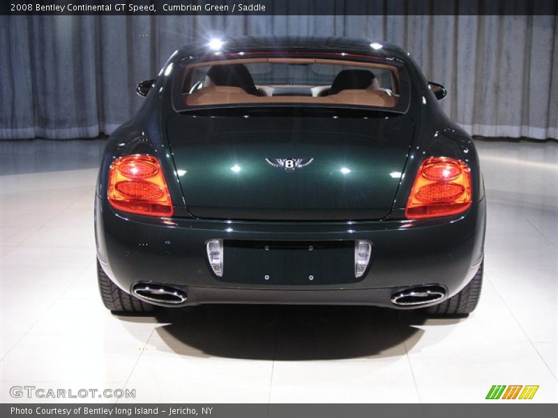Cumbrian Green / Saddle 2008 Bentley Continental GT Speed