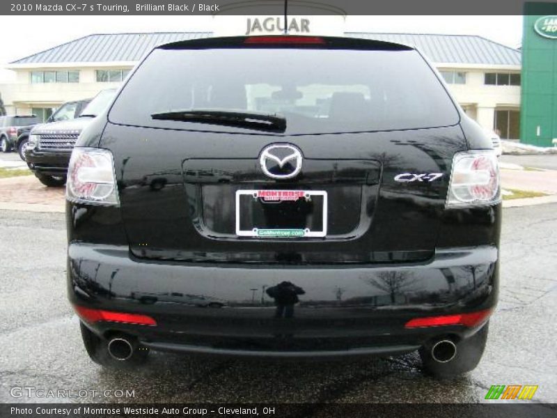 Brilliant Black / Black 2010 Mazda CX-7 s Touring
