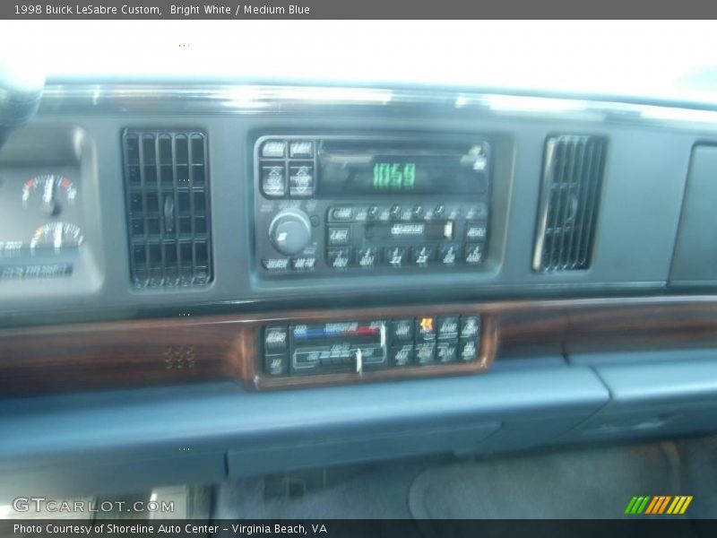 Bright White / Medium Blue 1998 Buick LeSabre Custom