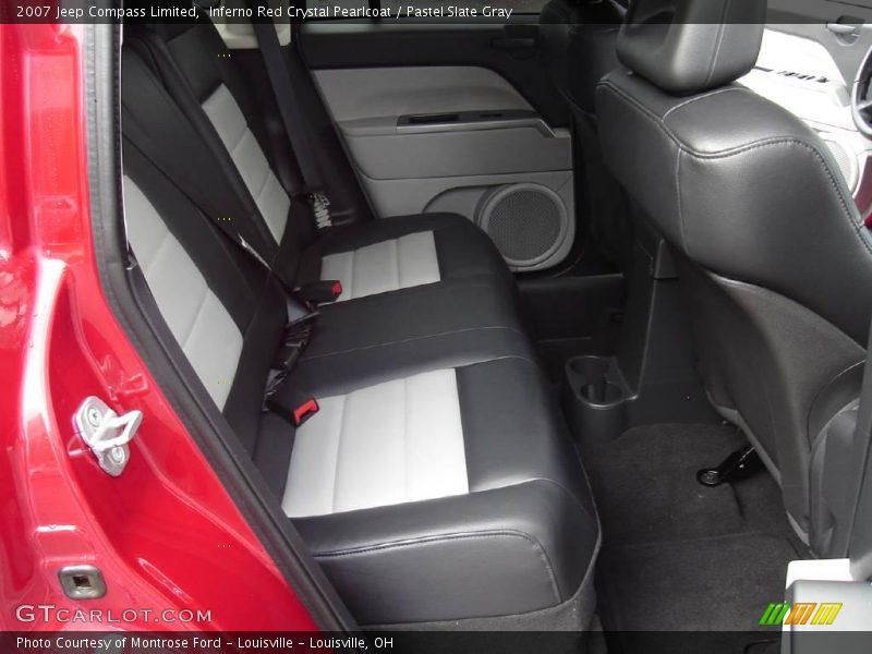 Inferno Red Crystal Pearlcoat / Pastel Slate Gray 2007 Jeep Compass Limited