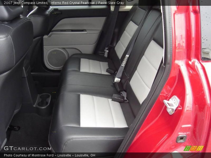 Inferno Red Crystal Pearlcoat / Pastel Slate Gray 2007 Jeep Compass Limited