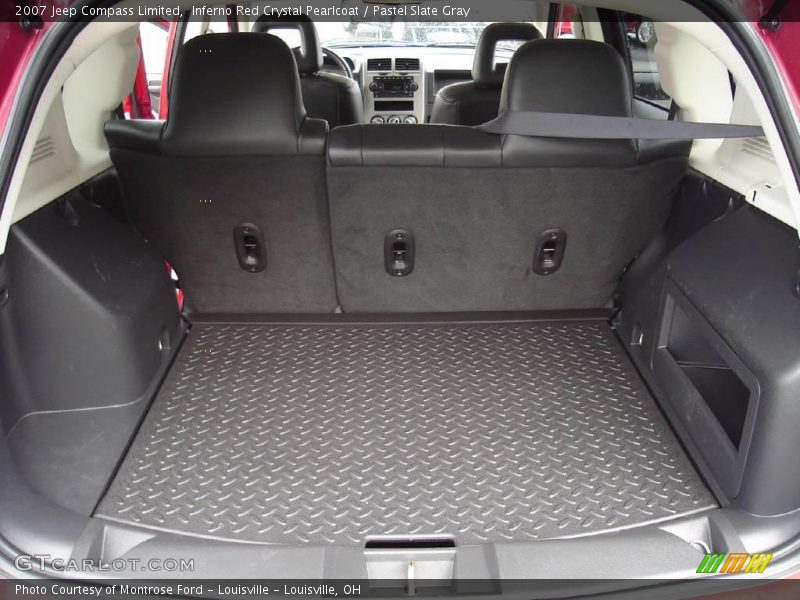 Inferno Red Crystal Pearlcoat / Pastel Slate Gray 2007 Jeep Compass Limited
