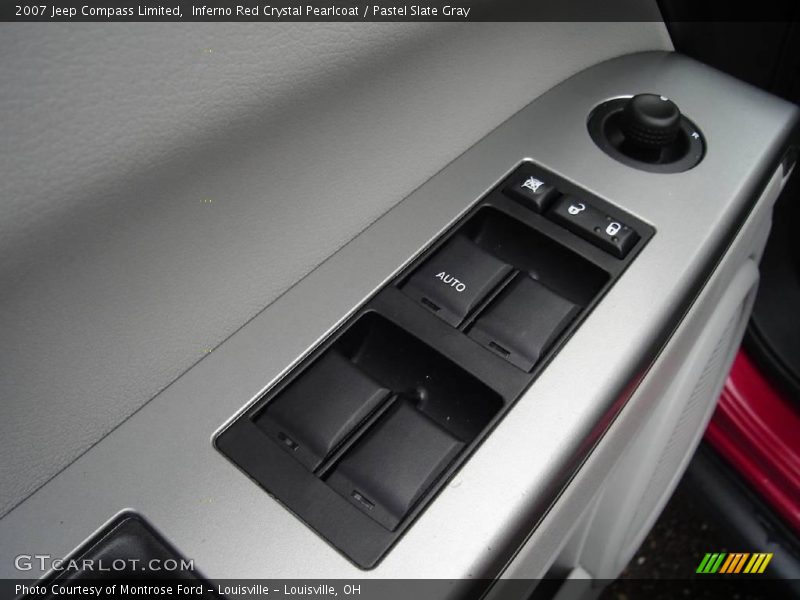 Inferno Red Crystal Pearlcoat / Pastel Slate Gray 2007 Jeep Compass Limited