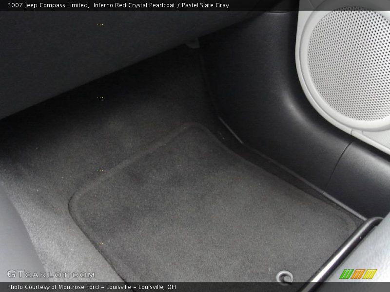 Inferno Red Crystal Pearlcoat / Pastel Slate Gray 2007 Jeep Compass Limited