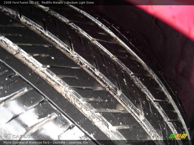 Redfire Metallic / Medium Light Stone 2008 Ford Fusion SEL V6