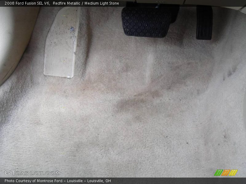 Redfire Metallic / Medium Light Stone 2008 Ford Fusion SEL V6