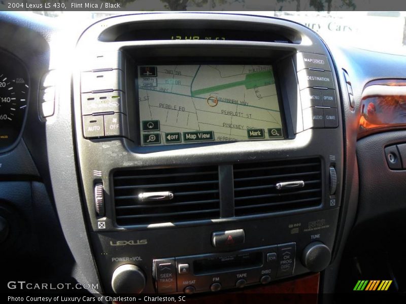 Flint Mica / Black 2004 Lexus LS 430