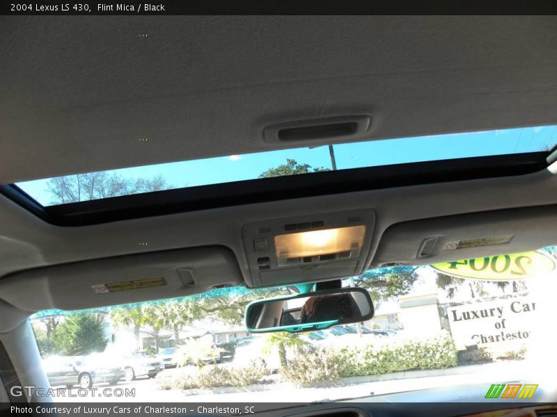 Flint Mica / Black 2004 Lexus LS 430