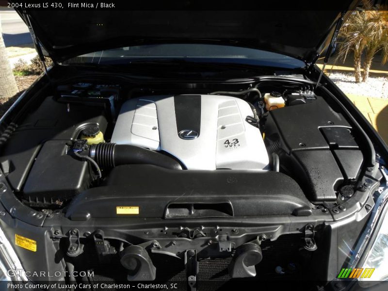 Flint Mica / Black 2004 Lexus LS 430