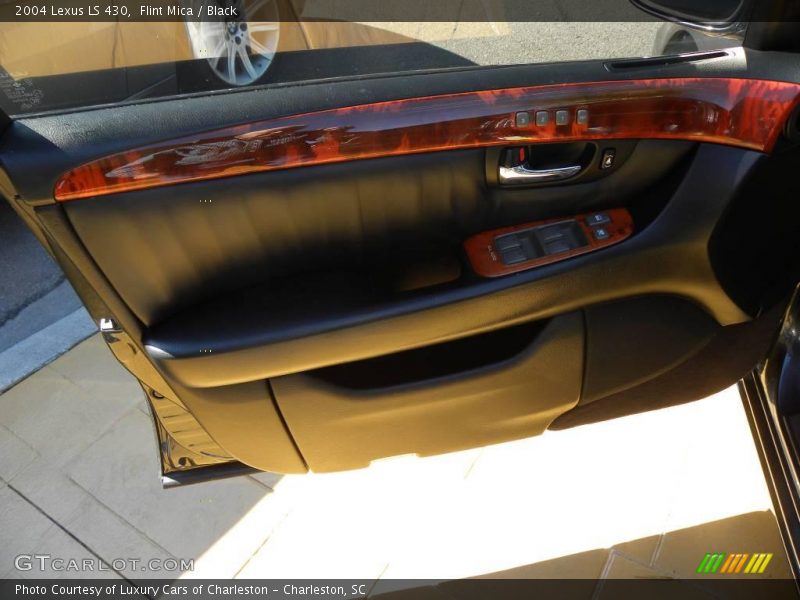 Flint Mica / Black 2004 Lexus LS 430
