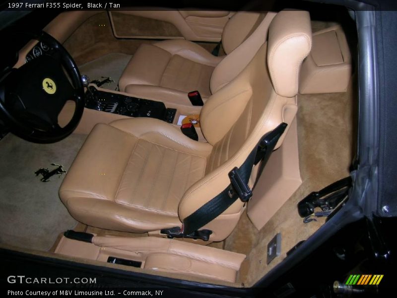 Black / Tan 1997 Ferrari F355 Spider