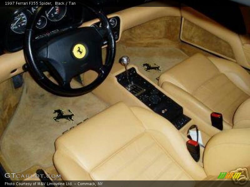 Black / Tan 1997 Ferrari F355 Spider