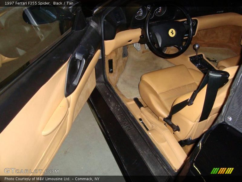 Black / Tan 1997 Ferrari F355 Spider