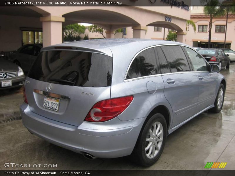 Alpine Rain Metallic / Ash Grey 2006 Mercedes-Benz R 500 4Matic