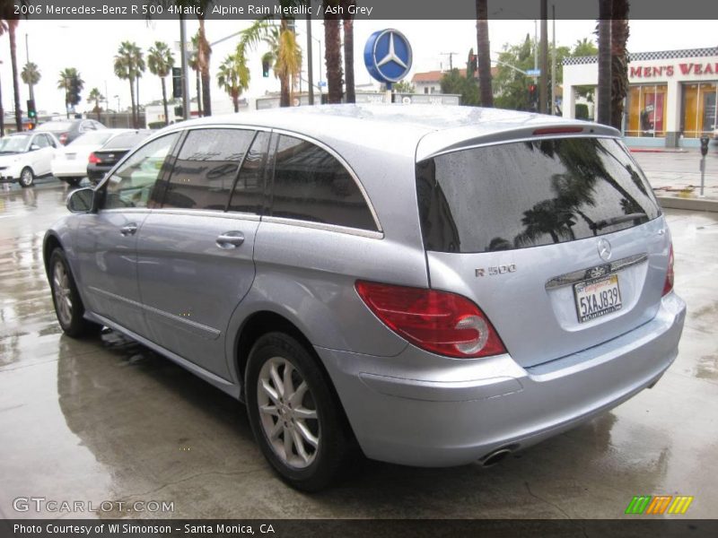 Alpine Rain Metallic / Ash Grey 2006 Mercedes-Benz R 500 4Matic