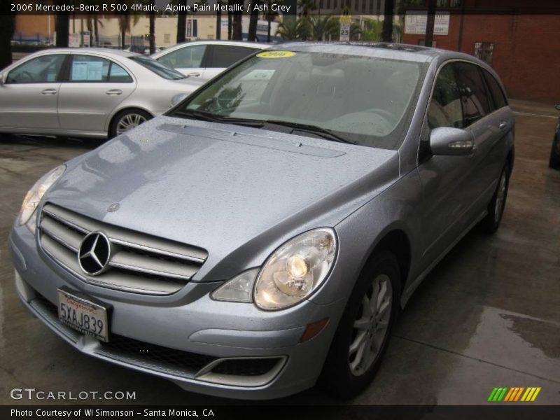 Alpine Rain Metallic / Ash Grey 2006 Mercedes-Benz R 500 4Matic