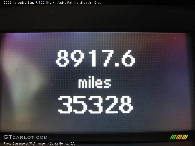 Alpine Rain Metallic / Ash Grey 2006 Mercedes-Benz R 500 4Matic