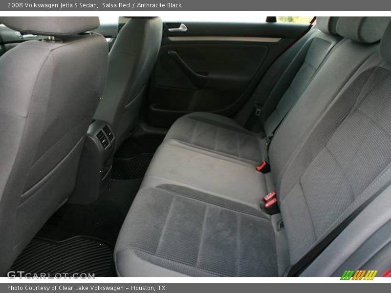 Salsa Red / Anthracite Black 2008 Volkswagen Jetta S Sedan