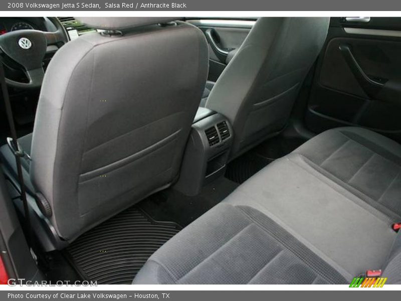 Salsa Red / Anthracite Black 2008 Volkswagen Jetta S Sedan