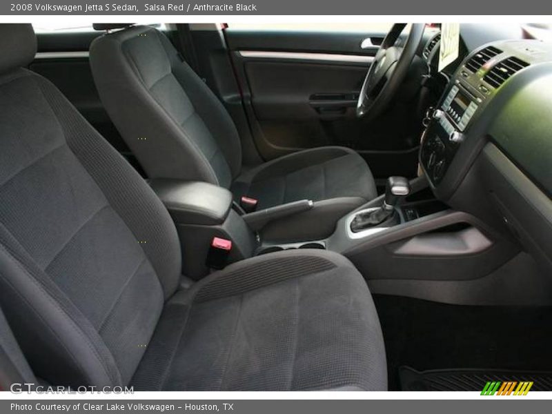 Salsa Red / Anthracite Black 2008 Volkswagen Jetta S Sedan