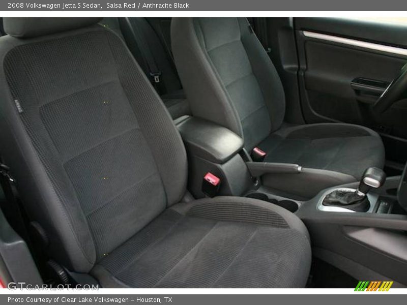 Salsa Red / Anthracite Black 2008 Volkswagen Jetta S Sedan
