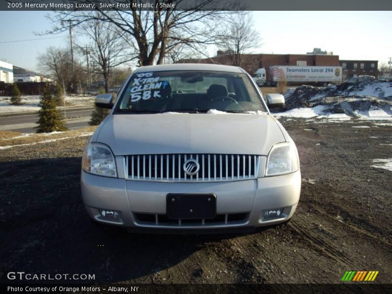 Silver Frost Metallic / Shale 2005 Mercury Montego Luxury