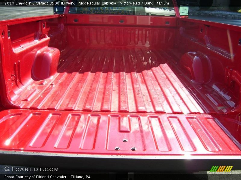 Victory Red / Dark Titanium 2010 Chevrolet Silverado 3500HD Work Truck Regular Cab 4x4
