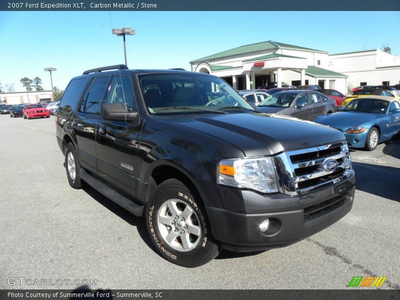 Carbon Metallic / Stone 2007 Ford Expedition XLT