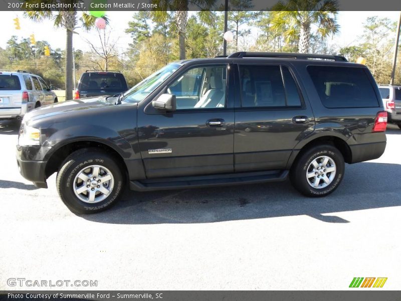 Carbon Metallic / Stone 2007 Ford Expedition XLT