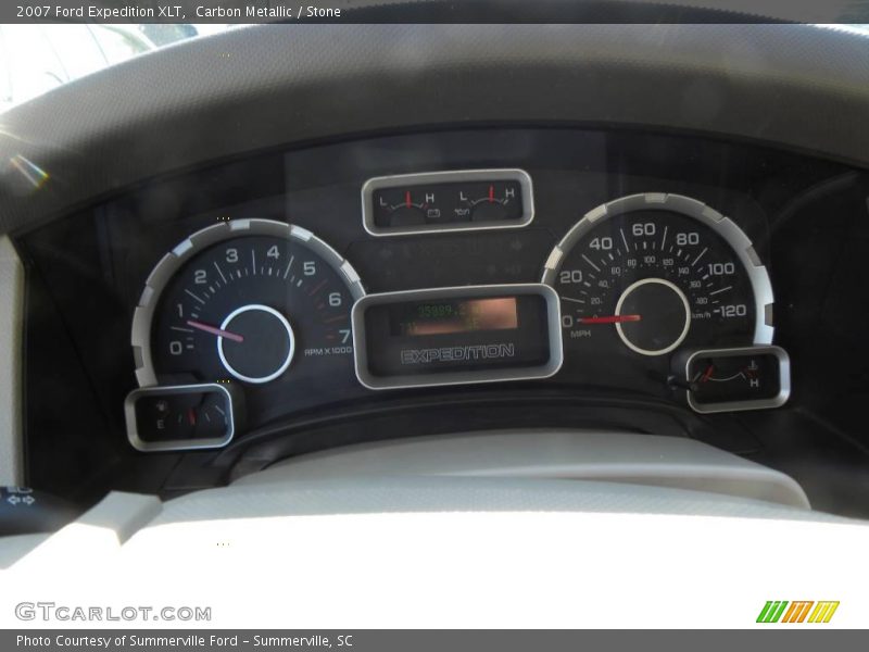 Carbon Metallic / Stone 2007 Ford Expedition XLT